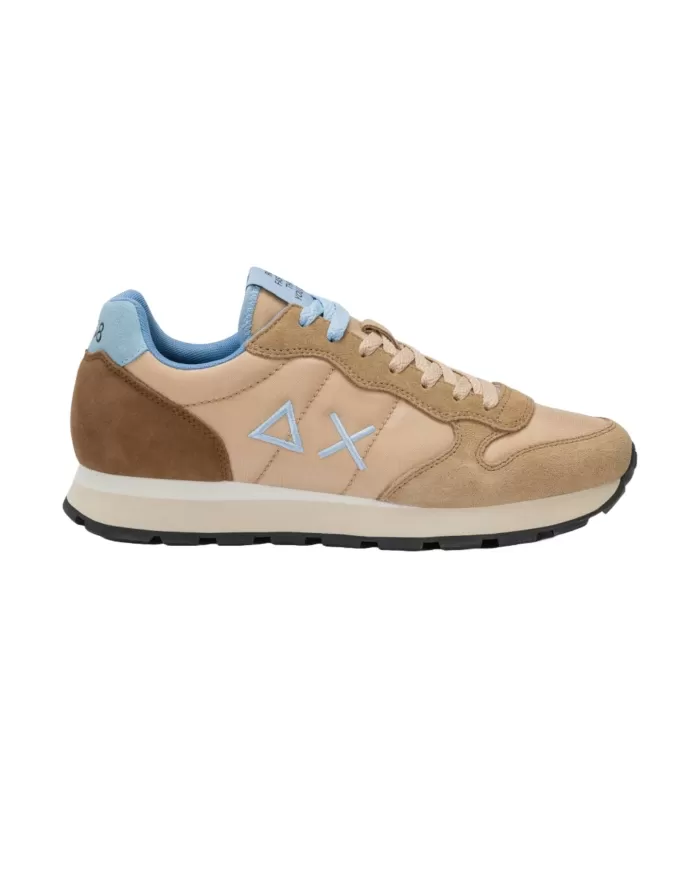 Sneakers Uomo beige in tessuto/camoscio Z35108 TOM MULTICOLOR|SUN68 Sneakers Uomo beige in tessuto/camoscio Z35108 TOM MULTICOLOR|SUN68