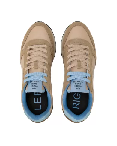 Sneakers Uomo beige in tessuto/camoscio Z35108 TOM MULTICOLOR|SUN68