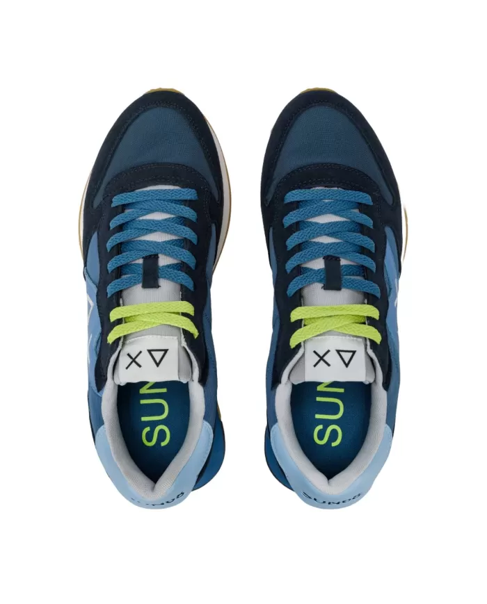 スニーカー SUN68 Men Sneakers Blue BZ35112 0780 Sun 68 P25us low men's sneakers Z35112 0780 JAKI 2.0 BICOLOR