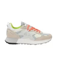 Sneakers Uomo bianco panna con logo laterale Z35115 JAKI OUTDOOR|SUN68 Sneakers Uomo bianco panna con logo laterale Z35115 JAKI OUTDOOR|SUN68