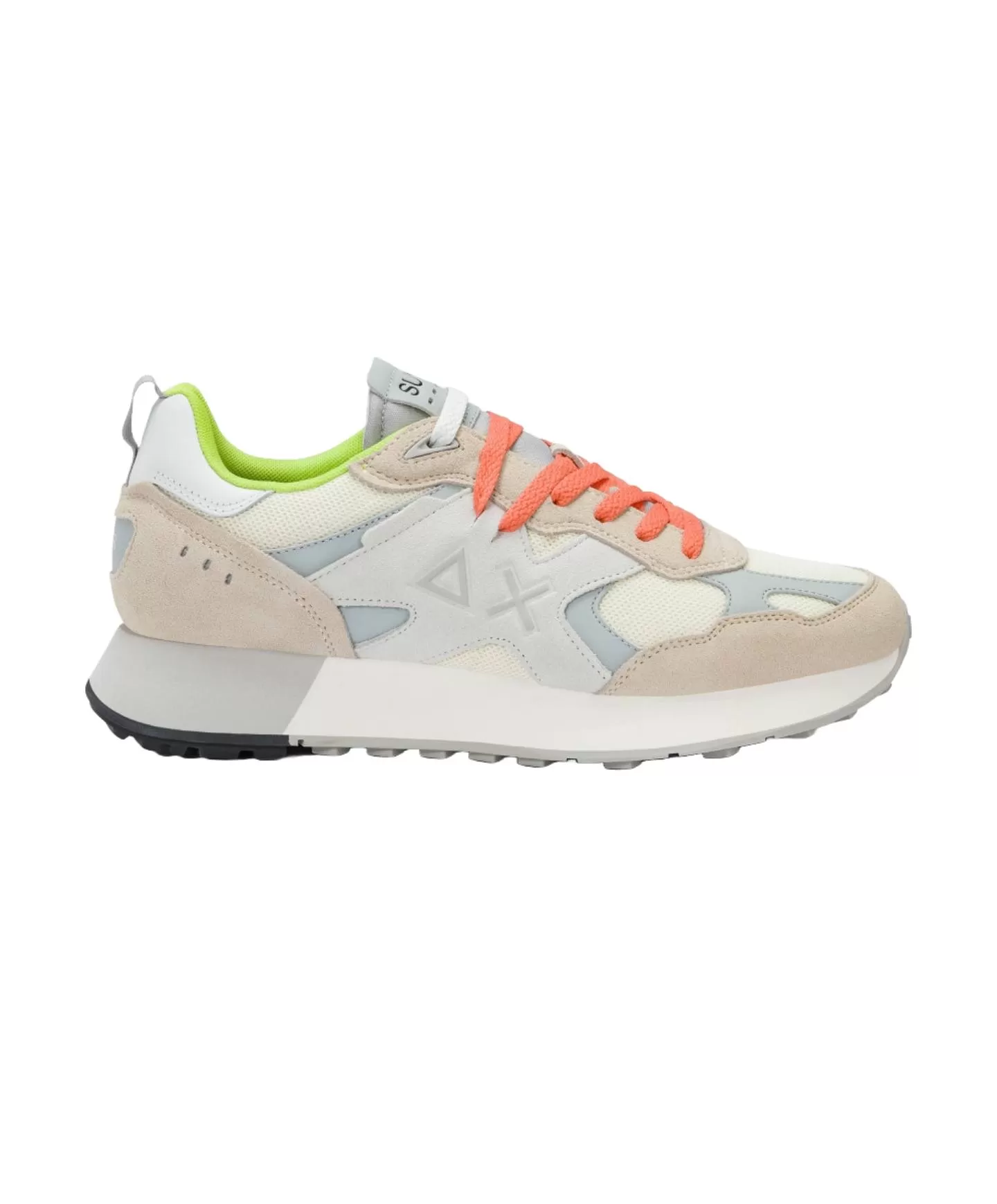 SUN68 Sneakers Uomo Z35115 JAKI OUTDOOR PE 2025 in tessuto stile runner con logo - Foto 5 di 8