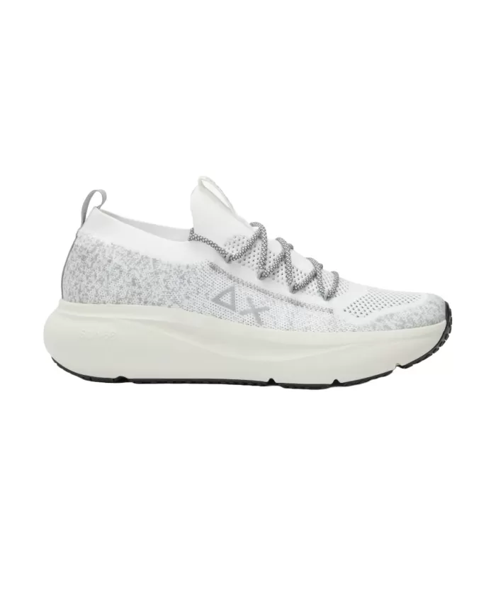 Sneakers Uomo bianca flessibile Z35127 JUPITER KNIT|SUN68 Sneakers Uomo bianca flessibile Z35127 JUPITER KNIT|SUN68