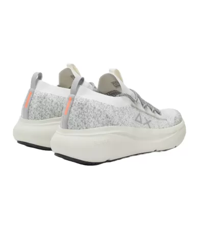 Sneakers Uomo bianca flessibile Z35127 JUPITER KNIT|SUN68