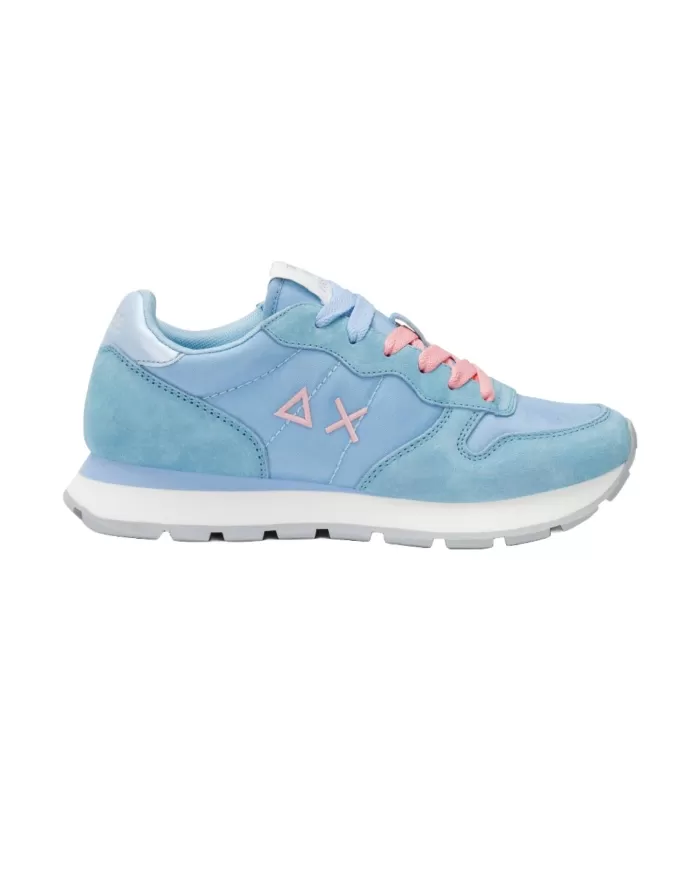 Sneakers Donna azzurra in tessuto Z35201 ALLY SOLID NYLON|SUN68 Sneakers Donna azzurra in tessuto Z35201 ALLY SOLID NYLON|SUN68