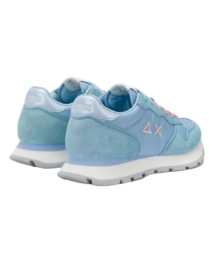 Sneakers Donna azzurra in tessuto Z35201 ALLY SOLID NYLON|SUN68 Sneakers Donna azzurra in tessuto Z35201 ALLY SOLID NYLON|SUN68