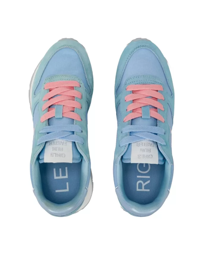 Sneakers Donna azzurra in tessuto Z35201 ALLY SOLID NYLON|SUN68 Sneakers Donna azzurra in tessuto Z35201 ALLY SOLID NYLON|SUN68