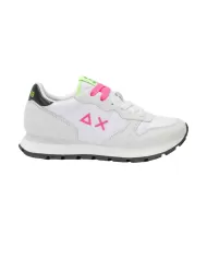 Sneakers Donna bianche con dettagli fuxia Z35201 ALLY SOLID NYLON|SUN68