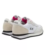 Sneakers Donna bianca tessuto/camoscio Z35212 STARGIRL GLITTER|SUN68 Sneakers Donna bianca tessuto/camoscio Z35212 STARGIRL GLITTER|SUN68