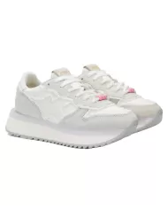 Sneakers Donna bianco panna in tessuto Z35216 BIG STARGIRL CANVA|SUN68 Sneakers Donna bianco panna in tessuto Z35216 BIG STARGIRL CANVA|SUN68