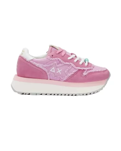 Sneakers Donna rosa ciclamino Z35216 BIG STARGIRL CANVA|SUN68 Sneakers Donna rosa ciclamino Z35216 BIG STARGIRL CANVA|SUN68
