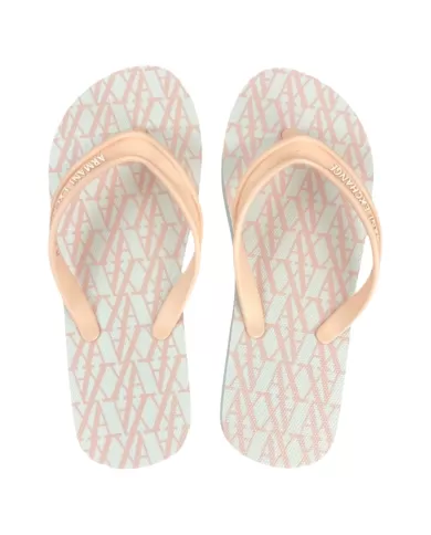 Infradito Donna bianca/rosa suola logata XDQ010 XV700|ARMANI EXCHANGE Infradito Donna bianca/rosa suola logata XDQ010 XV700|ARMANI EXCHANGE