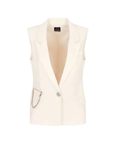 Gilet Donna regular fit stile blazer XW000435 AF12749|ARMANI EXCHANGE Gilet Donna regular fit stile blazer XW000435 AF12749|ARMANI EXCHANGE