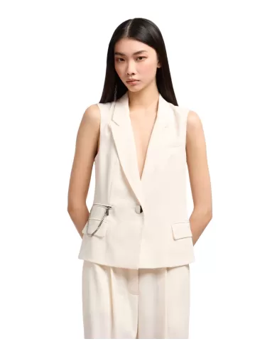 Gilet Donna regular fit stile blazer XW000435 AF12749|ARMANI EXCHANGE Gilet Donna regular fit stile blazer XW000435 AF12749|ARMANI EXCHANGE