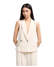 Gilet Donna regular fit stile blazer XW000435 AF12749|ARMANI EXCHANGE