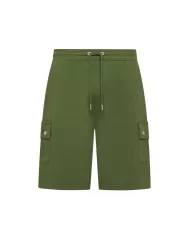 Bermuda Uomo verde in cotone stile cargo F35137|SUN68