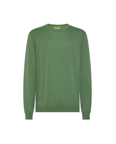 Maglia Uomo verde salvia regular fit K35101|SUN68 Maglia Uomo verde salvia regular fit K35101|SUN68