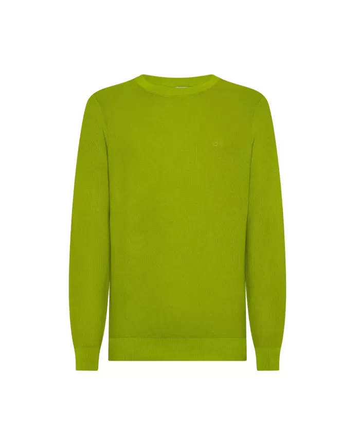 Maglia Uomo oliva in cotone K35118|SUN68 Maglia Uomo oliva in cotone K35118|SUN68
