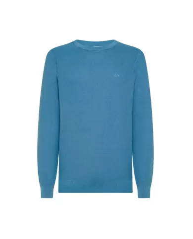 Maglia Uomo avio in cotone K35118|SUN68 Maglia Uomo avio in cotone K35118|SUN68