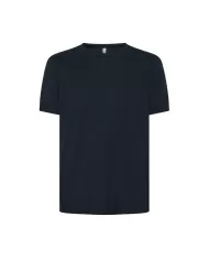 T-shirt Uomo blu in cotone fiammato regular fit T35118|SUN68 T-shirt Uomo blu in cotone fiammato regular fit T35118|SUN68