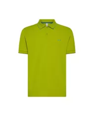 Polo Uomo verde oliva in cotone regular fit A35110|SUN68