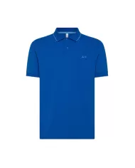 Polo Uomo blu royal in cotone regular fit A35110|SUN68 Polo Uomo blu royal in cotone regular fit A35110|SUN68