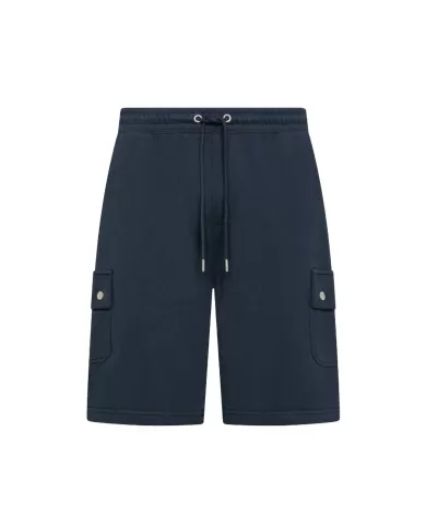 Bermuda Uomo blu stile gym con tasconi F35137|SUN68