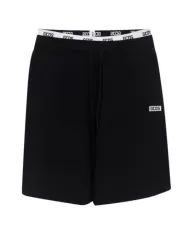 Bermuda Uomo nero con elastico logato A2EU3116UW0|GCDS Essential