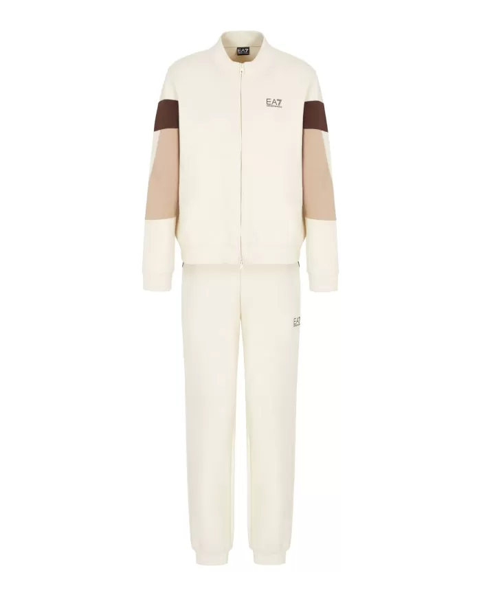 Tuta Uomo beige chiaro 7M000282 AF12660|EA7 Tuta Uomo beige chiaro 7M000282 AF12660|EA7