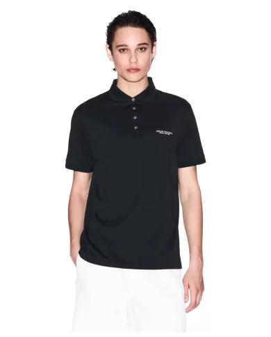 Polo Uomo verdone in cotone 8NZF80 Z8H4Z|ARMANI EXCHANGE