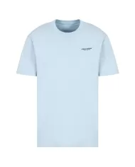 T-shirt Uomo azzurra in cotone 8NZT91 Z8H4Z|ARMANI EXCHANGE T-shirt Uomo azzurra in cotone 8NZT91 Z8H4Z|ARMANI EXCHANGE