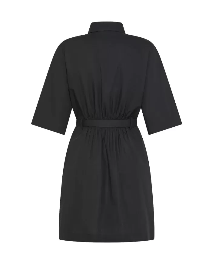 Abito Donna nero ricamo di pietre applicate AB1491 50 780084|SEVENTY 19.70 Abito Donna nero ricamo di pietre applicate AB1491 50 780084|SEVENTY 19.70