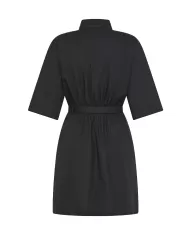 Abito Donna nero ricamo di pietre applicate AB1491 50 780084|SEVENTY 19.70