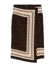 Gonna Donna color terra lunga a fantasia GO0762 450262|SEVENTY 19.70