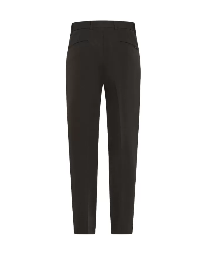 Pantaloni Donna nero classico vita alta a sigaretta PT0557 540086|SEVENTY 19.70 Pantaloni Donna nero classico vita alta a sigaretta PT0557 540086|SEVENTY 19.70