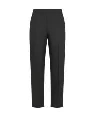 Pantalone Donna nero in cotone gamba dritta PT0985 220654|SEVENTY 19.70