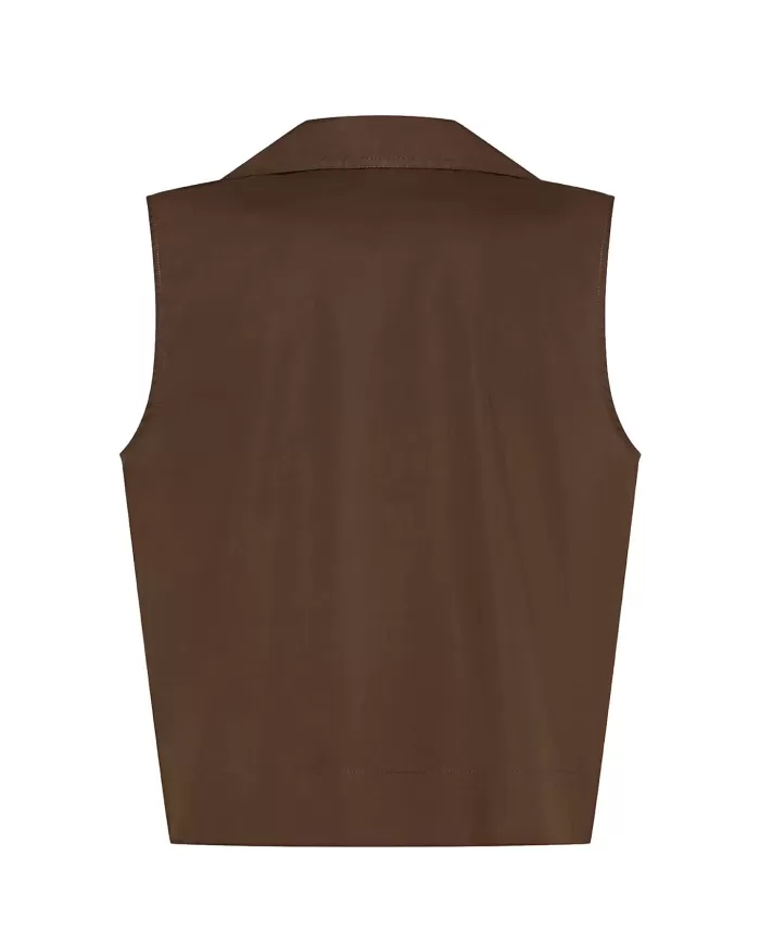 Top Donna testa di moro con colletto TO0194 22065|SEVENTY 19.70 Top Donna testa di moro con colletto TO0194 22065|SEVENTY 19.70