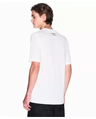 T-shirt Uomo bianca in cotone scollo a V XM000727 AF10364|ARMANI EXCHANGE T-shirt Uomo bianca in cotone scollo a V XM000727 AF10364|ARMANI EXCHANGE