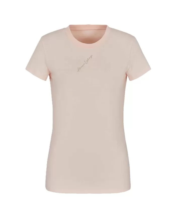 T-shirt Donna rosa in cotone XW000599 AF10355|ARMANI EXCHANGE T-shirt Donna rosa in cotone XW000599 AF10355|ARMANI EXCHANGE