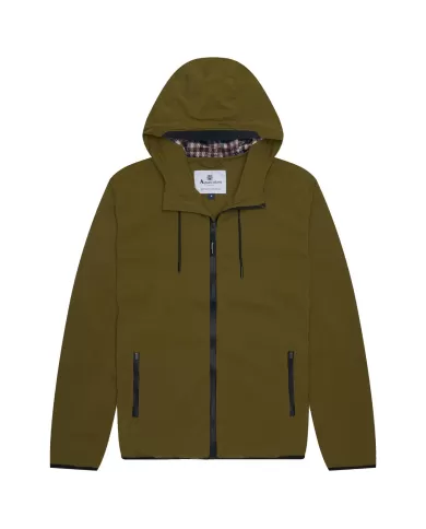 Giubbino Uomo verde militare con cappuccio AA_B004_JK006|AQUASCUTUM