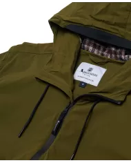 Giubbino Uomo verde militare con cappuccio AA_B004_JK006|AQUASCUTUM