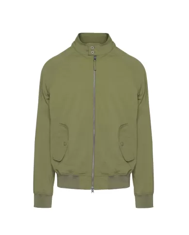 Giubbino Uomo verde militare stile biker AA_B004_JK011|AQUASCUTUM
