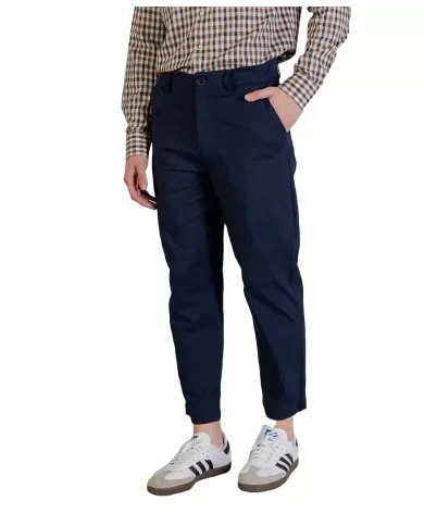 Pantalone Uomo blu in cotone AA_B004_PA001|AQUASCUTUM