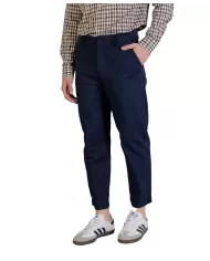 Pantalone Uomo blu in cotone AA_B004_PA001|AQUASCUTUM