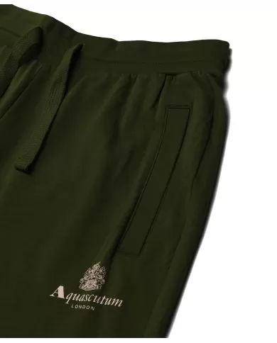 Pantaloni tuta da Uomo verde militare AA_B004_TR001|AQUASCUTUM