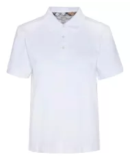 Polo Donna bianca in cotone LML0886 BOWFORD|BARBOUR