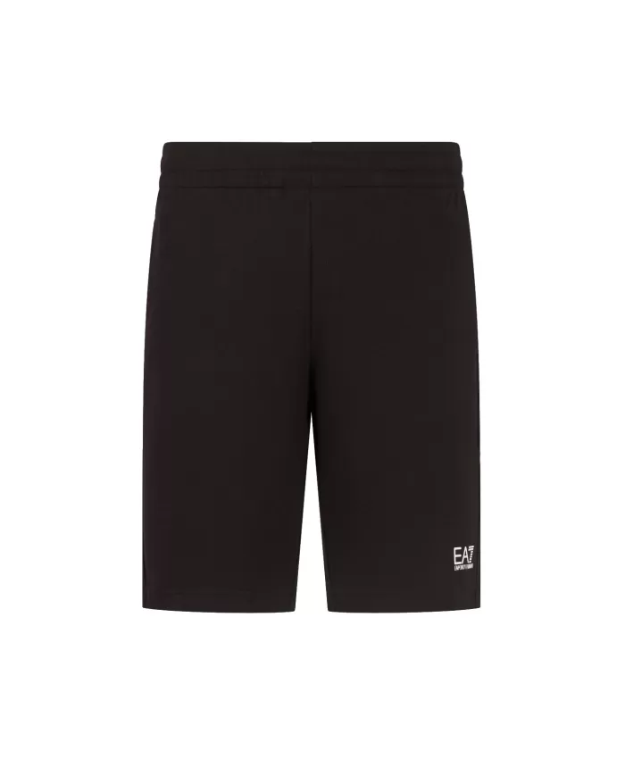 Bermuda Uomo nero in cotone 8NPS65 PJVRZ|EA7 Bermuda Uomo nero in cotone 8NPS65 PJVRZ|EA7