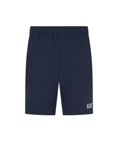 Bermuda Uomo blu in cotone 8NPS65 PJVRZ|EA7 Bermuda Uomo blu in cotone 8NPS65 PJVRZ|EA7