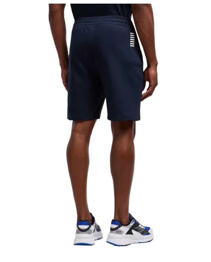 Bermuda Uomo blu in cotone 8NPS65 PJVRZ|EA7 Bermuda Uomo blu in cotone 8NPS65 PJVRZ|EA7
