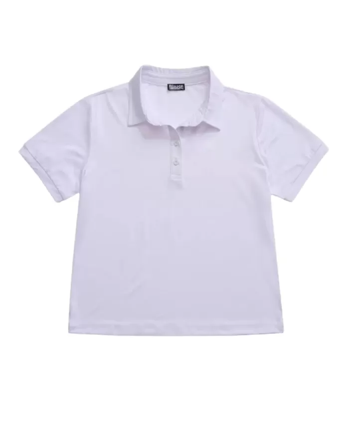 Polo Donna bianca regular fit 25SBLDT02138 006526 CALTHA |BLAUER Polo Donna bianca regular fit 25SBLDT02138 006526 CALTHA |BLAUER