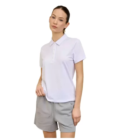 Polo Donna bianca regular fit 25SBLDT02138 006526 CALTHA |BLAUER Polo Donna bianca regular fit 25SBLDT02138 006526 CALTHA |BLAUER